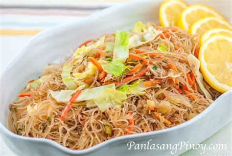 chicken pancit recipe panlasang pinoy