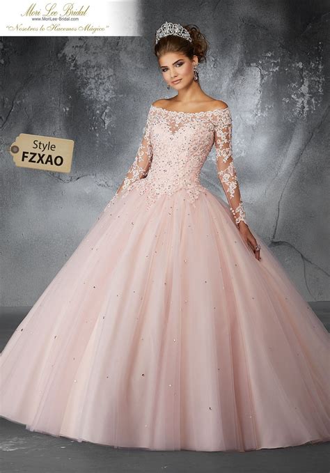 valencia  anos long sleeve quinceanera dresses pretty quinceanera