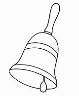 Bells Bell Coloring Drawing Clipart Christmas Hand Pages Outline Handbell Colouring Printable Kids School Ringing Cliparts Color Choir Instrument Drawings sketch template