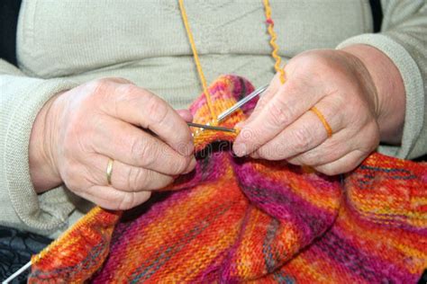 knitting wool stock photo image  craftsmanship finger
