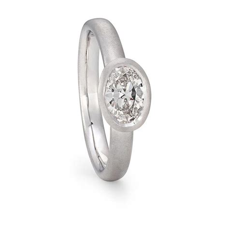 grand oval diamond ring  jacks turner contemporary jewellery