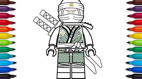 How To Draw Lego Lloyd From Ninjago Sons Of Garmadon Youtube