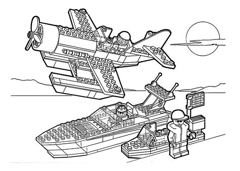 lego transportations coloring page  girls printable  lego