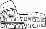 Colosseum Easy Coloring Draw Library Google Pages Pngkey Automatically Start Click Transparent Doesn Please If sketch template