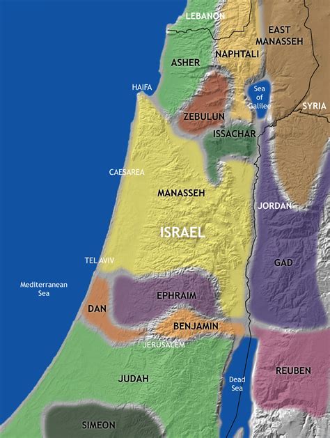 Ancient Tribes Of Israel