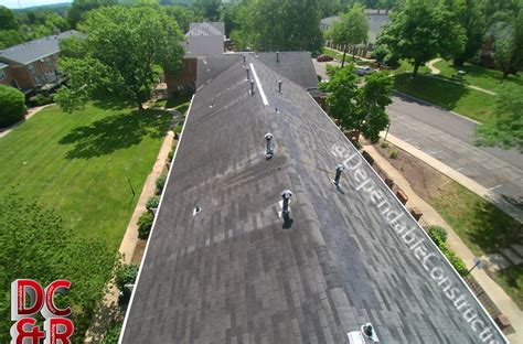 drone roof  dependable construction remodeling fairborn