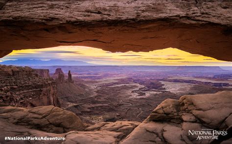 Mesa Arch In Canyonlands National Park National Parks