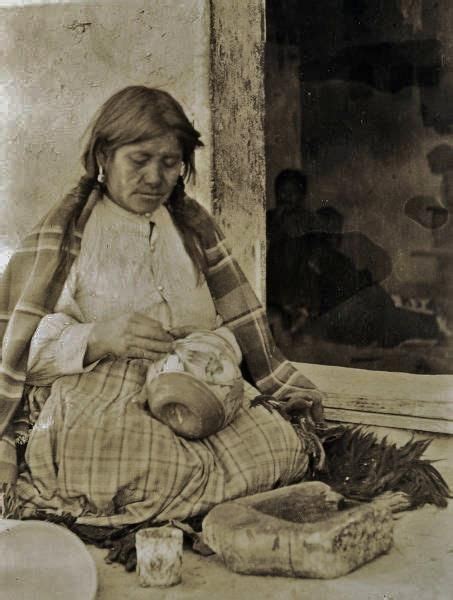 Hopi Potter Circa 1910 Native American Indian Tribes Native