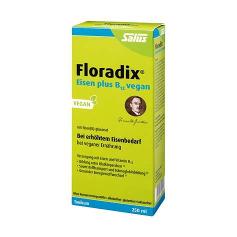 floradix eisen  bveg  ml arzneimittel datenbank
