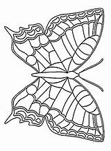 Butterflies Templates Coloringhome sketch template