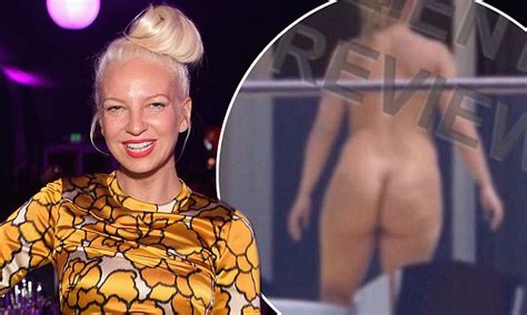 sia releases naked photo of herself daily mail online