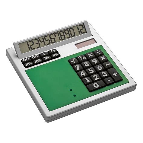 calculator  design met inlegplaatje