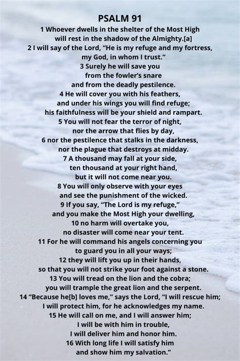 prayer  protection psalm