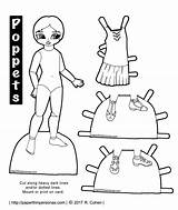 Coloring Pages 1920s Getcolorings Doll Paper sketch template