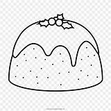 Pudding Christmas Coloring Pages Budino Drawing Plum Book Pudim Template Templates Save Favpng sketch template