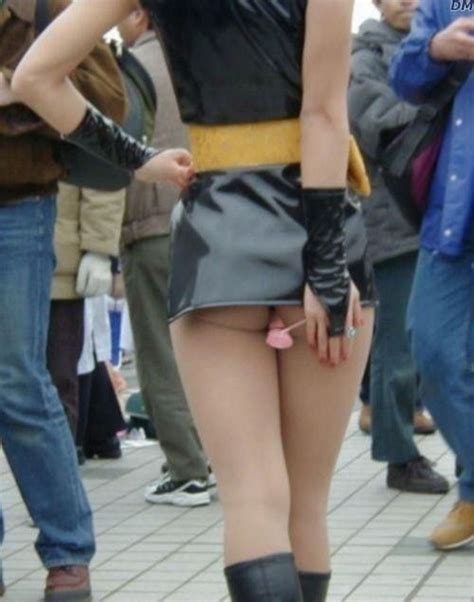public upskirt with a plug in her ass upskirt tag