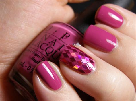 Glitter Nails Nice Pink Image 451619 On