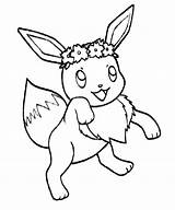 Serena Eevee Coloring Pages Pokemon Xy Template Getdrawings Drawing sketch template