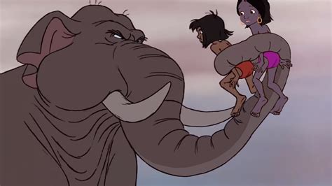 mowgli  shanti captured  hathi  swedishhero  deviantart