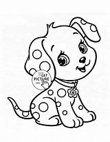 Coloring Puppy Baby Pages Cute Animal Getcolorings Puppies Color sketch template