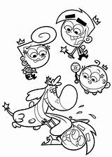 Parents Fairly Coloring Odd Obey Pages Oddparents Children Awesome Print Color Getcolorings Kids Printable Button Using sketch template