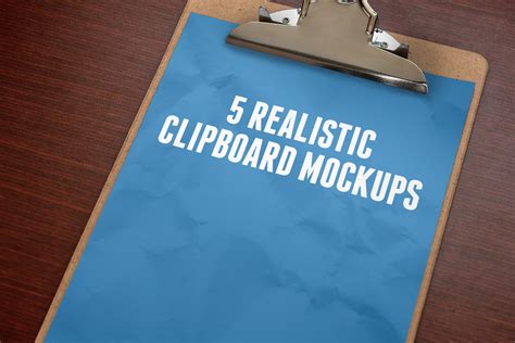 clipboard mockups volume  design panoply