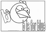 Coloring Letter Pages Birds Angry Sheet Alphabet Color Library Clipart Worksheet Number sketch template