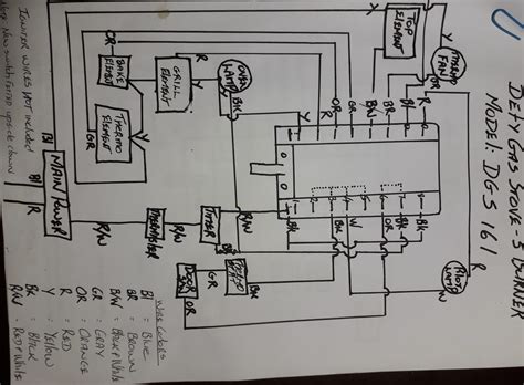 defy stove wiring diagram diagram helper