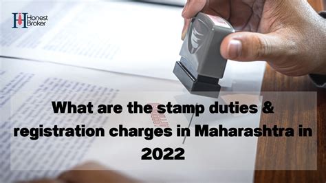 stamp duty  registration charges  maharashtra