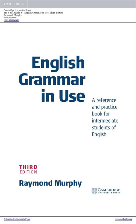 english grammar   intermediate upper intermediate book  answers frontmatter