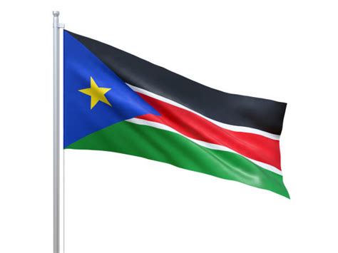 590 bandera de sudán del sur ilustraciones fotografías de stock fotos