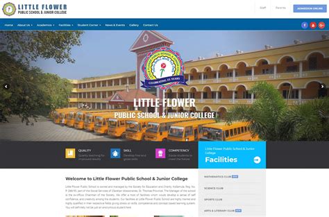 school website design kerala school website design company
