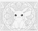 Coloring Pokemon Pages Kids Pikachu Adult Latest Adults Detail Seekpng sketch template