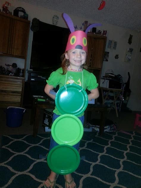 daughter  storybook character day   hungry caterpillar