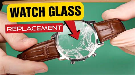 Broken Watch Glass Replacement How To Diy Index Fix Tutorial