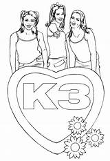 K3 Kleuren sketch template
