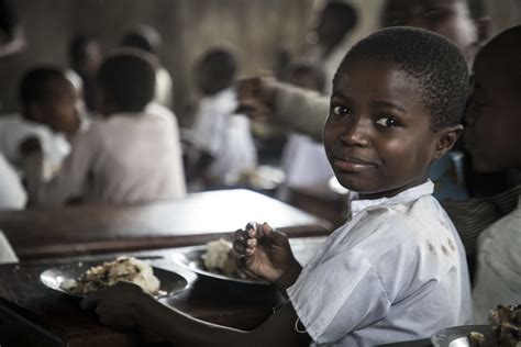 fourth africa day  school feeding celebrated  abidjan cote divoire world food programme