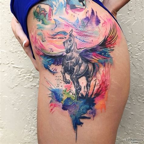 Dragon And Unicorn Tattoo Best Tattoo Design