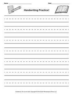 printable lined writing paper  lined writing paper