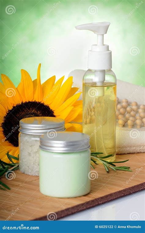 spa products stock photo image  arrangement bath essence