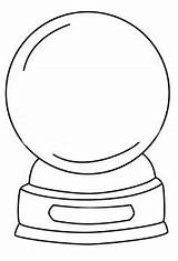 Snow Globe Coloring Christmas Pages Globes Template Drawing Winter Snowglobe Printable Outline Templates Sketch Clipart Aktiviteter Kids Ball Intended Sketchite sketch template