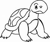 Tortoise Coloring Turtle Slowly Wecoloringpage sketch template