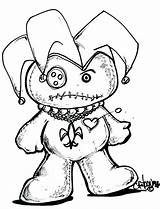 Voodoo Doll Gras Mardi Coloring Pages Drawing Drawings Tattoo Adult Dolls Horror Vodoo Svg Deviantart Draw Creepy Cute Scary Beads sketch template
