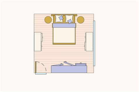 bedroom layouts     queen sized bed apartment therapy