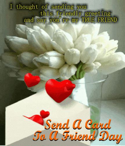 send a card to a true friend free send a card to a friend day ecards 123 greetings