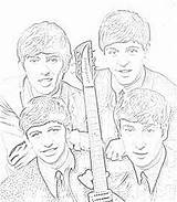 Beatles Coloring Pages Filminspector Downloadable Monaco Ringo Starr Moved France South sketch template