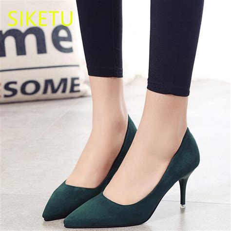 siketu 2017 free shipping spring and autumn sex women shoes high heels