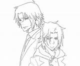 Gokudera Hayato Coloring Pages Weapon Another sketch template