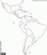 America Sudamerica Politico Centroamerica Latinoamerica sketch template