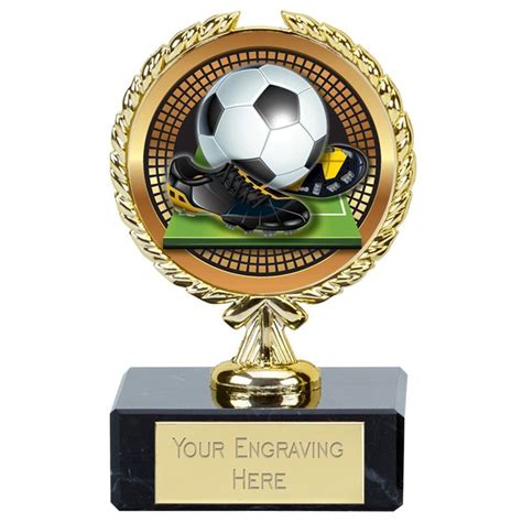 trophy   soccer ball